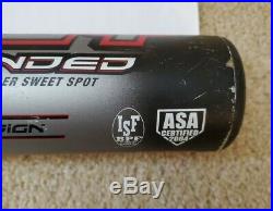 2005 Easton Synergy Extended 26oz. SCX3 ASA ISF Slowpitch Softball Bat