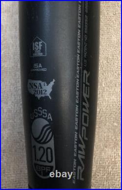 2013 Easton B1.0 Sp13b1 Balanced Usssa Isf 26 Oz Softball Bat Raw Power B1