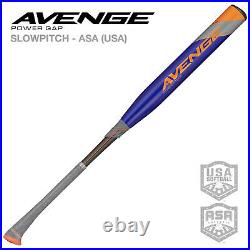 2021 AXE AVENGE PWR GAP 34/27 oz ASA Slow Pitch Softball Bat L155J 2-DAY SHIP