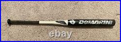 34/26 DeMarini White Steel Csix Singlewall Black Barrel Slowpitch Softball Bat