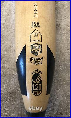 DeMarini Pro Maple OG Corndog ASA USSSA Wood Slowpitch Softball Bat CDS13 28 Oz