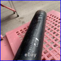 DeMarini White Steel 34/28 WHI11 Singlewall Black Barrel Slowpitch Softball Bat