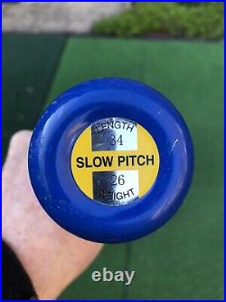 Louisville Slugger Genesis SB11G Slow Pitch Softball Bat 34in 26oz ASA