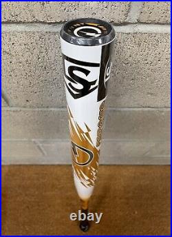 Louisville Slugger LS Genesis 1pc 220 Slowpitch Softball Bat NIW Gold White 26oz