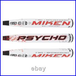 Miken Psycho 12 SuperMax Dual Stamp Slow Pitch MP12X Softball Bat 34 26 oz