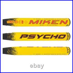 Miken Psycho 13 SuperMax Dual Stamp Slow Pitch Softball Bat 34 25 oz