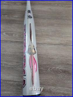 Monsta Torch Platinum/Pink Softball Bat Slowpitch M2 Comp 25oz NEW IN WRAPPER
