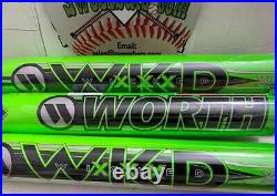 RARE NIW New Worth Wicked WWICKD XXL WKD 1.21 Senior Slowpitch Softball Bat 26