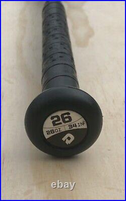 Rare 2013 Demarini C6 White Steel 34/26 Mil-spec-stl Slow Pitch Softball Bat