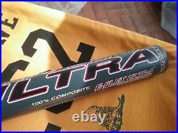 The LEGEND 2002 OG Miken ULTRA MSUM 27/34 Slowpitch Softball bat. BANNED