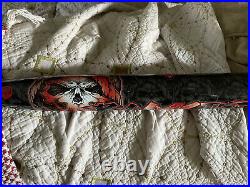 Used Monsta Slowpitch Softball Bat ASA Sinister Boogster 3500 Handle 25oz