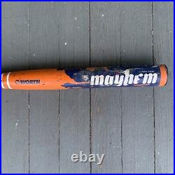 Worth Mayhem May98 composite slow pitch bat 34 27